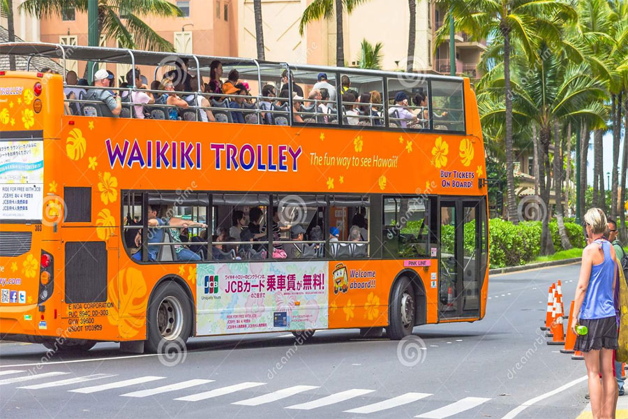 Waikiki trolley