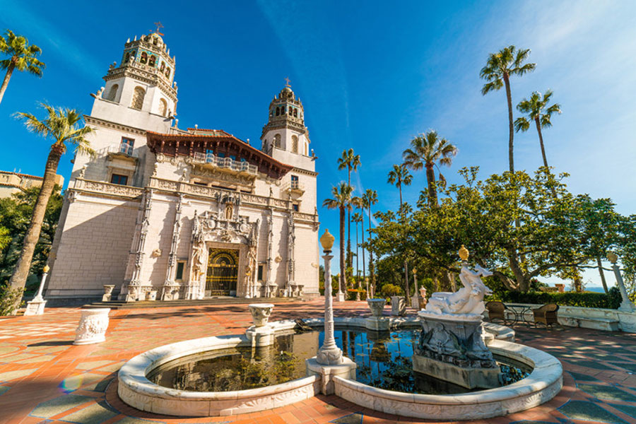 Hearst Castle - Lâu đài tình ái - Một trong những tòa lâu đài đẹp nhất trên thế giới