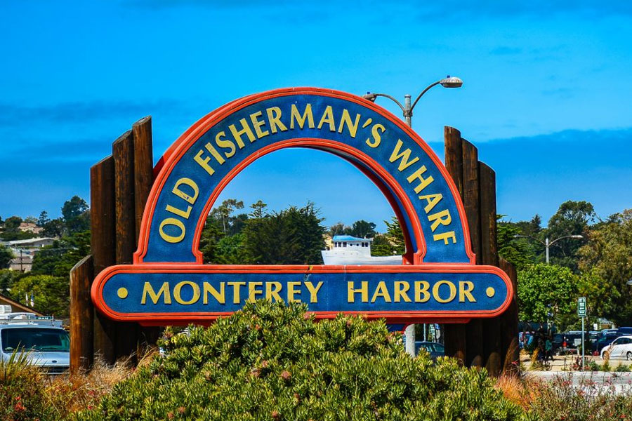 17-mile Drive, Fisherman's Wharf, Cannery Row, Carmel by the Sea