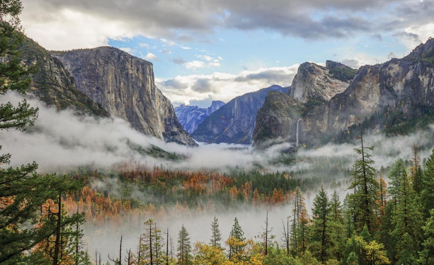 Yosemite National Park, one of the best American parks