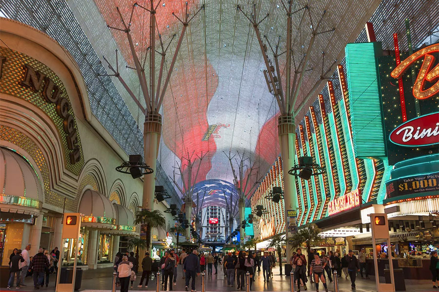 Christmas at Las Vegas - Death Valley - Fremont Street